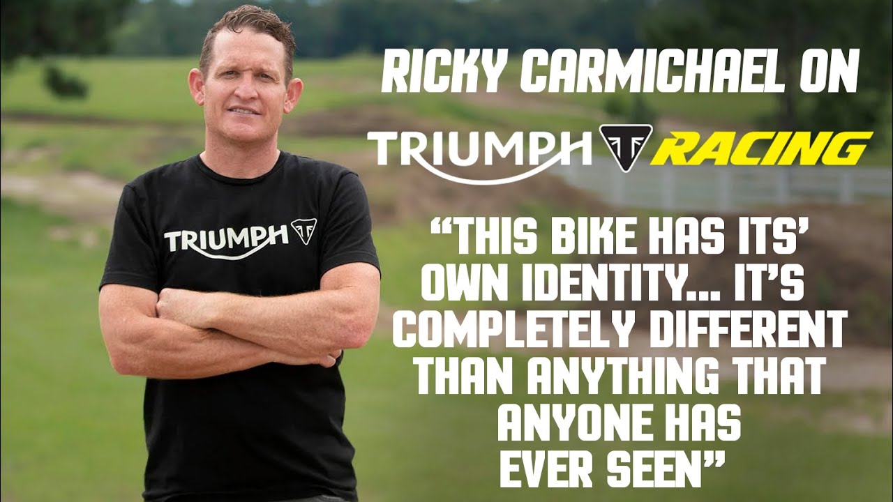 Triumph Racing Supercross Motocross Ricky Carmichael Talks Out