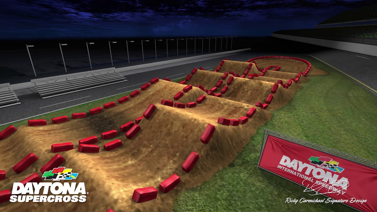 USSX Monster Energy Supercross DAYTONA Streckenverlauf 2019 zum 10