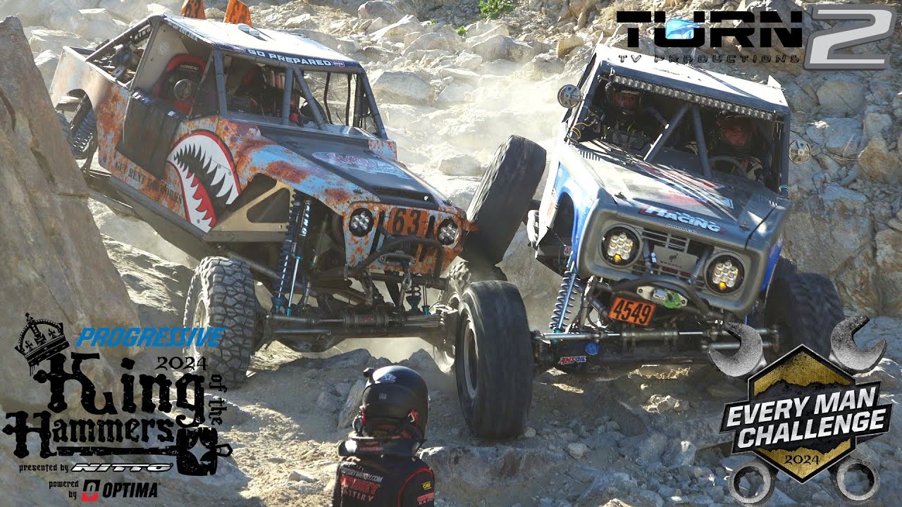 KING OF HAMMERS 2024 EVERY MAN CHALLENGE LIVE BROADCAST & Qualifying