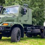 Mercedes-Benz Special Trucks erweitert Defence- Portfolio: vierachsiger Zetros mit Allradantrieb erstmals auf der Eurosatory zu sehenMercedes-Benz Special Trucks expands its defence portfolio: four-axle Zetros with all-wheel drive on show for the first