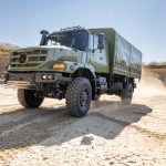 Mercedes-Benz Special Trucks erweitert Defence- Portfolio: vierachsiger Zetros mit Allradantrieb erstmals auf der Eurosatory zu sehenMercedes-Benz Special Trucks expands its defence portfolio: four-axle Zetros with all-wheel drive on show for the first