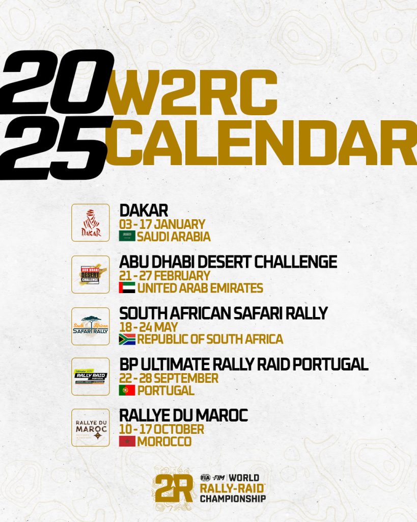 Awrcs Racing Schedule WORLD RALLY RAID Championship 2025: Entry list & Schedule and more ...