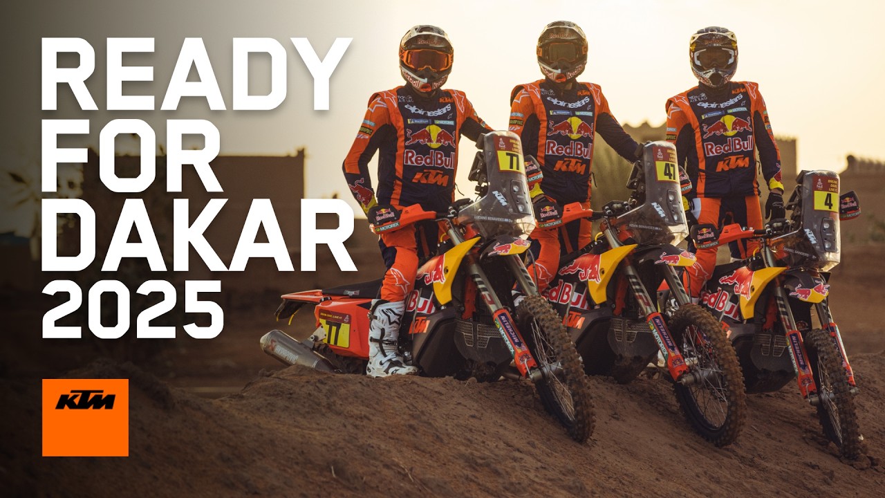 DAKAR 2025: The Red Bull KTM Factory Racing TEAM ist ready ...