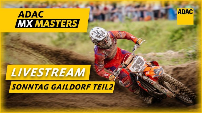 ADAC MX MASTERS 2025 – Round 6 GAILDORF: LIVE Broadcast – SUNDAY 2 & results!
