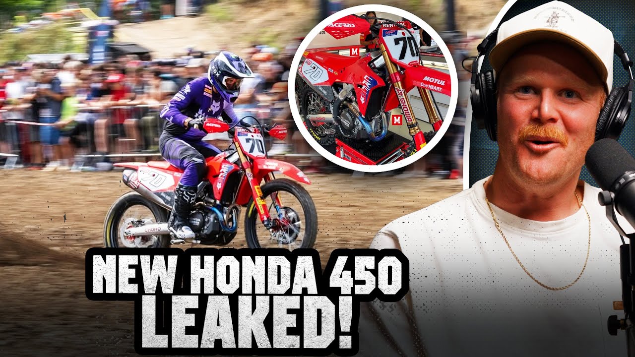 Honda S New Crf450r Leaked The Best Motorcycle Yet Prototype