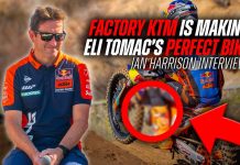 🇺🇸 MASTER MIND IAN HARRISON (KTM FACTORY RACING): We used to ty to beat ELI TOMAC – now he is our TOP GUY!