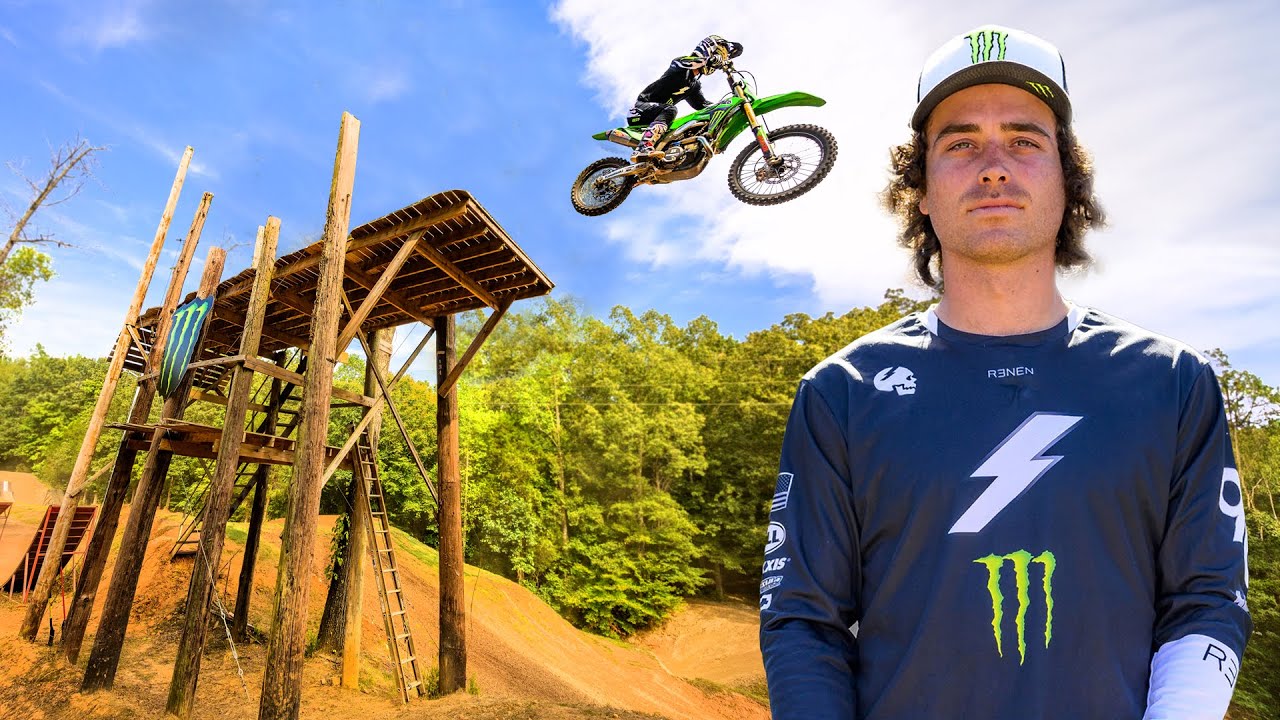 AXELL HODGES | Riding the Craziest Dirt Bike Compound in Tennessee ...