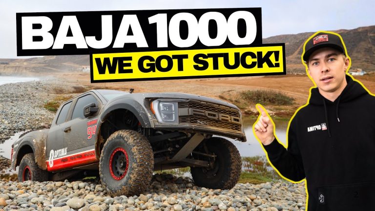 🇲🇽 BAJA 1000 is here: Prerunning 2025 Baja 1000 EP2 – Christopher Polvoorde stuck on the beach!