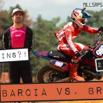 🇺🇸 CARSON BROWN #910 vs JUSTIN BARCIA #51 on a 250cc 2STROKE – the rematch!