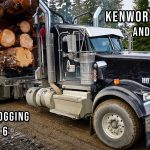 🇨🇦 Extreme Logging Trucks 6 Kenworth W900B and Waterfall