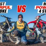 🇬🇧 Most Powerful 2 Stroke vs. Most Powerful 4 Stroke Dirt Bike!