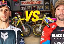 🇺🇸 Pastrana and Roczen, RM Zilla 500 2T vs. Suzuki Factory RM 250cc!