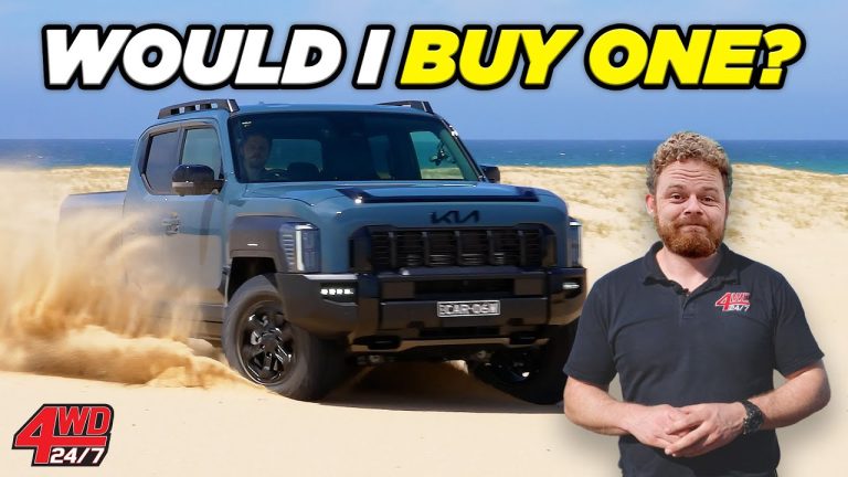 🇦🇺 KIA TASMAN Off-Road, Beach & Towing TEST – shocking results!