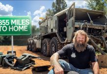 🇺🇸 Bought A 10X10 Military HEMTT And Tried Driving It 1855 Miles Home!