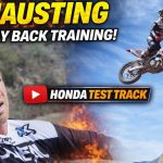 🇬🇧 Dean Wilson World Tour: First day back SX training for the final 5 US Supercross races – Exhausting!