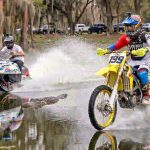 🇺🇸 Channel 199: Pond skimming the RM Zilla across a swamp!