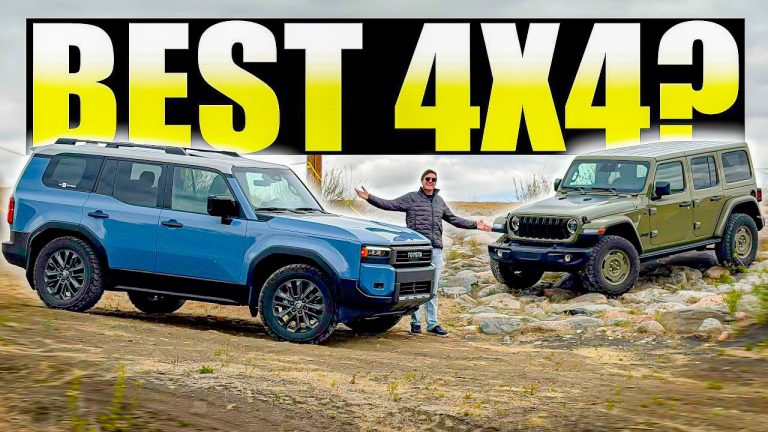 🇺🇸 Jeep Wrangler vs Toyota Land Cruiser – Who Builds the BEST Off-Roader?