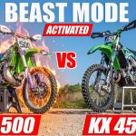 🇯🇵 KX500 2 Stroke vs KX450 4 Stroke!