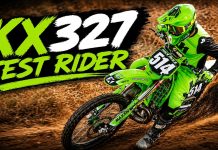 🇯🇵 KAWASAKI KX 327 2-stroke: Test Rider Steward Baylor Talks about details!
