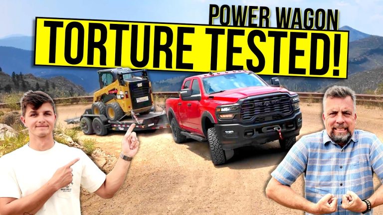 🇺🇸  New Ram Power Wagon vs VERY HOT Toaster Towing Torture Test – Will It Overheat?