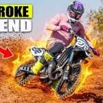 🇬🇧 Two Stroke Motocross Hero tries to Destroy Lap Record on a 125cc!
