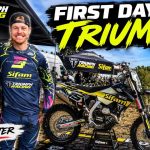 🇫🇷 Lars van Berkel: I’m Beach Racing for Triumph! | First Day with the Team!
